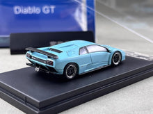 Load image into Gallery viewer, SH 1:64 Blue Diablo GT 1998 Racing Sports Model Diecast Metal Car New Collection