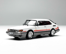 Load image into Gallery viewer, Tarmac 1:64 White SAAB 900 Turbo Hard Top Sports Model Diecast Metal Car New Collection