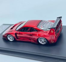 Load image into Gallery viewer, FY 1:64 Red F40 Racing Sports Model Diecast Metal Car New Collection