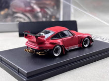 Load image into Gallery viewer, SW 1:64 Matt Red RWB 993 Classic Sports Model Diecast Metal Car New Collection
