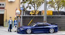 Load image into Gallery viewer, FH 1:64 Blue JDM Skyline GTR R33 Nismo 400R Sports Model Diecast Metal Car New