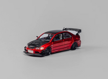 Load image into Gallery viewer, CM 1:64 Red Carbon Lancer Evo 9 IX Voltex Sports Model Diecast Metal Car New Collection