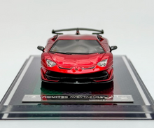 Load image into Gallery viewer, U2 1:64 Red Novitec Aventador SVJ LP770 Sports Model Diecast Resin Car New Collection
