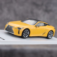 Load image into Gallery viewer, AR 1:64 Yellow 2018 LC500 Coupe Sports Model Diecast Metal Car New Collection