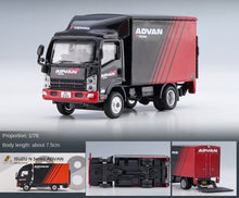 Load image into Gallery viewer, TINY 1:76 ADVAN Delivery Truck ISUZU Model Toy Metal Car BN