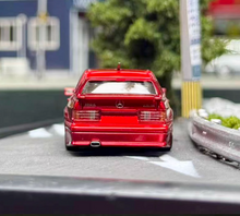 Load image into Gallery viewer, HKM 1:64 Red 190E W201 2.5-16 Evo II Sedan Sports Model Diecast Metal Car New Collection