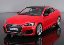 Load image into Gallery viewer, Bburago 1:24 Red RS5 Coupe Racing Sports Model Toy Diecast Metal Car Box BN