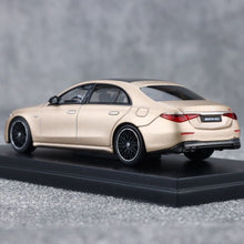 Load image into Gallery viewer, AR 1:64 Gold Benz AMG S63 E Performance Sports Model Diecast Metal Car New Collection