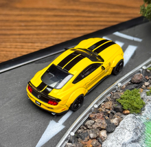 Load image into Gallery viewer, Minigt 1:64 Yellow LBWK Mustang Muscle Sports Model Diecast Metal Car New Collection