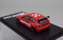 Load image into Gallery viewer, Fuji 1:64 JDM Red Civic EG6 Rocket Bunny Sports Model Diecast Metal Car New