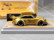 Load image into Gallery viewer, ZJWJ 1:64 Yellow RWB 964 Roof Box Sports Model Diecast Metal Car New Collection