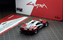 Load image into Gallery viewer, PSC 1:64 White Red LP800-4 Racing Sports Model Diecast Metal Car BN