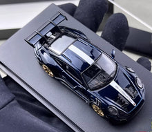 Load image into Gallery viewer, TPC 1:64 Blue 911 GT3 RS 992 Pursuit Sports Model Diecast Metal Car New Collection