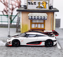 Load image into Gallery viewer, Scalemini 1:64 White One 1 Super Racing Sports Model Diecast Resin Car