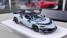 Load image into Gallery viewer, HKM 1:64 Gray Mansory F9xx Convertible Sports Model Diecast Metal Car New Collection