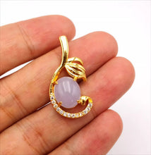 Load image into Gallery viewer, Nature Jade Leaf Drop Pendant Necklace Gift Jewelry charm Blessing Lucky New
