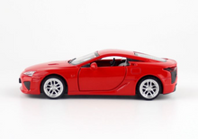 Load image into Gallery viewer, CCA 1:43 Red LFA Hatchback Racing Sports Model Toy Diecast Metal Car BN