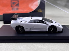 Load image into Gallery viewer, DCM 1:64 White 1999 Diablo GTR Racing Sports Model Diecast Metal Car BN