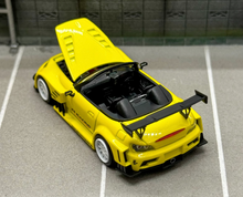 Load image into Gallery viewer, MT 1:64 JDM Yellow S2000 AP1 JS Racing Sports Model Diecast Metal Car New Collection