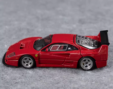 Load image into Gallery viewer, SH 1:64 Red F40 LM Racing Sports Model Diecast Metal Car New Collection