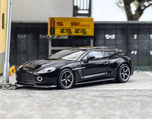 Load image into Gallery viewer, King 1:64 Black Vanquish Zagato Hatchback Sports Model Diecast Metal Car New Collection