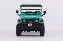 Load image into Gallery viewer, RM 1:64 Green Land Cruiser FJ40 J40 LC40 ORV Model Diecast Metal Car New Collection
