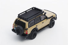 Load image into Gallery viewer, GCD 1:64 Beige Land Cruiser LC80 ORV Sports Model Diecast Metal Car New Collection
