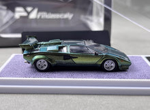 Load image into Gallery viewer, FY 1:64 Green Countach LP5000 S QV Racing Sports Model Diecast Metal Car New Collection