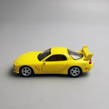 Load image into Gallery viewer, TM 1:64 JDM RX7 FD Racing Sports Model Classic Diecast Metal Car Box