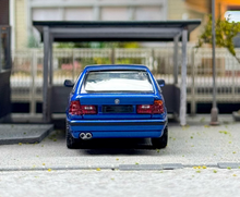 Load image into Gallery viewer, Mortal 1:64 Blue E34 Touring Wagon Standard Sports Model Diecast Metal Car New Collection