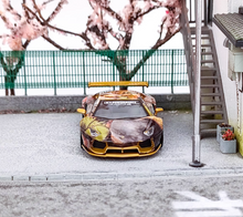Load image into Gallery viewer, King 1:64 Aventador LP700 LBWK Tiger Racing Sports Model Diecast Metal Car New