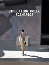 Load image into Gallery viewer, 1:64 Painted Figure Mini Model Miniature Car Scenes Resin Man Crossbody Bag Boy