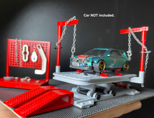 Load image into Gallery viewer, 1:64 Beam Calibrator Car Body Repair Garage Scene Model Resin Sand Display