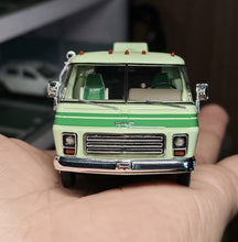 Load image into Gallery viewer, MK 1:64 Green HEC GMC Motor Home Road Trip RV Van Model Diecast Resin Car New Collection
