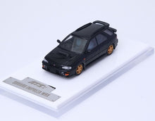 Load image into Gallery viewer, ATS 1:64 Black IMPREZA WRX STI GC Wagon Sport Open Model Diecast Metal Car New Collection