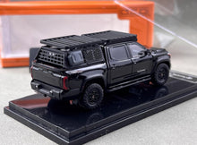 Load image into Gallery viewer, GCD 1:64 Black Tundra Pickup Truck MK3 XK70 TRD Pro Model Diecast Metal Car