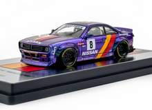 Load image into Gallery viewer, Inno 1:64 Purple SILVIA S14 Boss Rocket Bunny Sports Model Diecast Metal Car