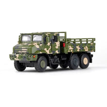 Load image into Gallery viewer, JKM 1:64 FAW Military Green Camo MV3 Truck 6x6 Model Diecast Metal Car New