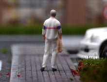 Load image into Gallery viewer, 1:64 Painted Figure Model Miniature Resin Diorama Toy Sand Casual Man Standing