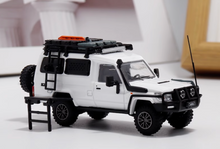 Load image into Gallery viewer, Autobots 1:64 White Land Cruiser J70 LC78 ORV SUV Model Diecast Metal Car New Collection