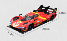 Load image into Gallery viewer, Bburago 1:24 499P LMH Le Mans #51 Racing Sports Model Diecast Metal Car New Collection