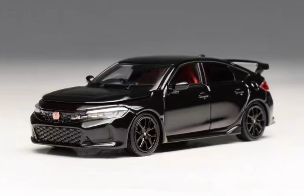 Motorhelix 1:64 Black JDM Civic Type R FL5 Sports Model