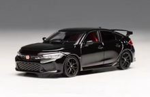 Load image into Gallery viewer, Motorhelix 1:64 Black JDM Civic Type R FL5 Sports Model Diecast Metal Car New