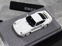 Load image into Gallery viewer, DPM 1:64 White 959 Classic Racing Sports Model Diecast Resin Car New Collection