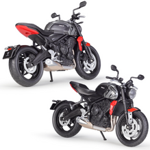 Load image into Gallery viewer, WELLY 1:12 2021 Trident 660 Sports Racing Model Diecast Metal Motorcycle