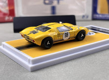 Load image into Gallery viewer, FY 1:64 Yellow #98 GT40 MK1 MK2 Coupe Racing Sport Model Diecast Metal Car New Collection
