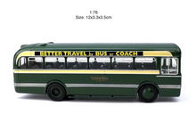 Load image into Gallery viewer, 1:76 Green Saro Travel Bus Classic Model Diecast Metal Car New Collection