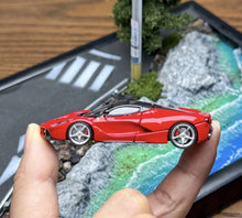 Load image into Gallery viewer, SB 1:64 Red F150 Carbon Hard Top Racing Sports Model Diecast Metal Car New Collection