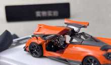 Load image into Gallery viewer, DK 1:64 Orange Huayra BC Sports Open Model Diecast Metal Car New Collection
