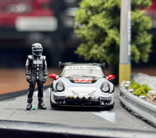 Load image into Gallery viewer, MC 1:64 Black RWB 964 Racer Figure #77 Sports Model Diecast Metal Car New Collection